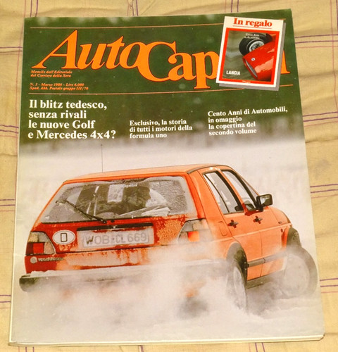 Auto capital marzo 1986 golf - 1986,