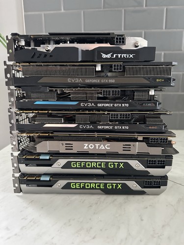 Lot nvidia graphics - 7, cards