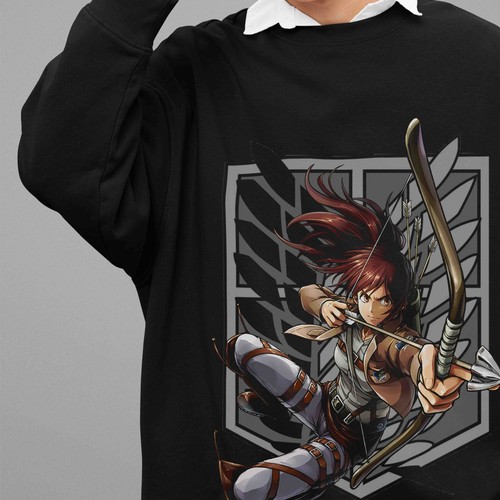 Felpa attack titan sasha - on,