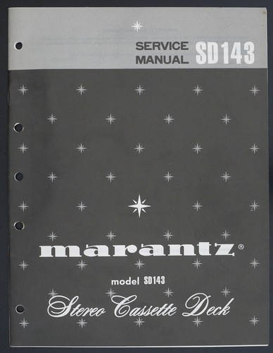 Originale marantz model sd143 - marantz,