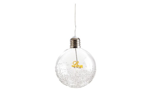 Sfera pendente vetro - sfera, in