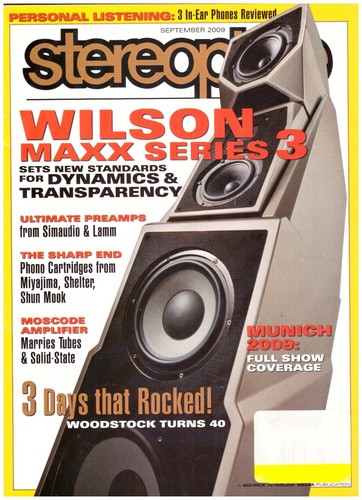 Stereophile vol 9 - vol.32, no.9