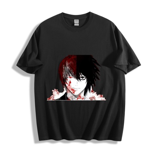 Shirt death note light - death,