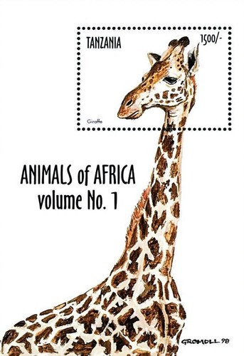 Tanzania 1998 animali - tanzania,
