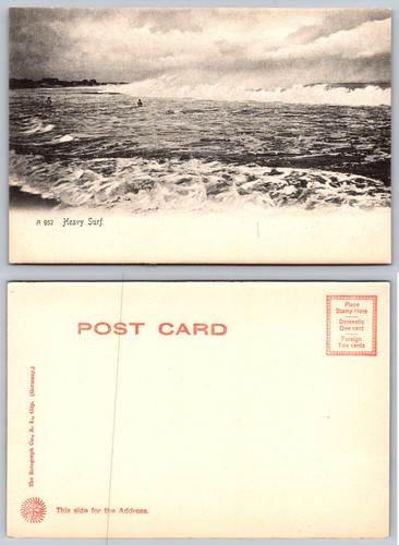 Cartolina onde oceaniche surf