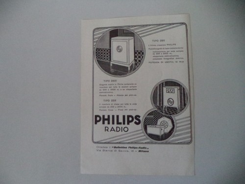 Advertising pubblicità 1931 - advertising,