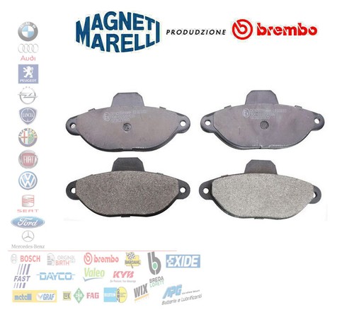 Pastiglie freno anteriori fiat - anteriori,