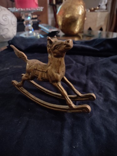 Statuina cavallo dondolo in - cavallo, a
