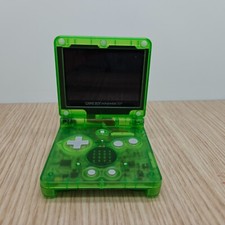 Nintendo Game Boy Advance SP - Schermo IPS - verde Trasparente - Gba