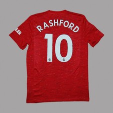 MANCHESTER UNITED MAGLIA ADIDAS RASHFORD HOME MAILLOT JERSEY TRIKOT SHIRT 20-21