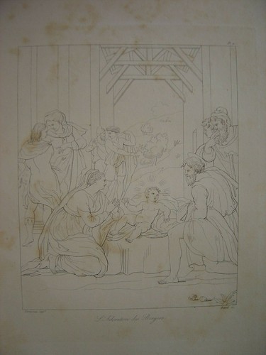 Gravure numéro adoration - numéro, 1