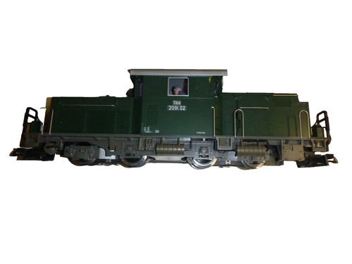 Locomotiva diesel lgb - locomotiva, verde