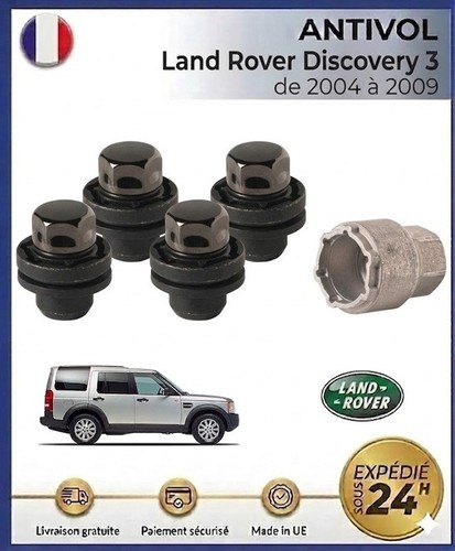 Antivols roues noir land - de,