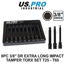 US PRO INDUSTRIAL 9pz 3/8" Dr