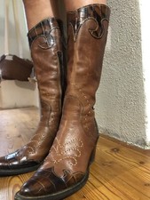 Camperos Texani in Pelle anni 60' di seconda mano 