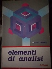 Zwirner ELEMENTI DI ANALISI a cura di Scaglianti 3° ed. CEDAM 1986