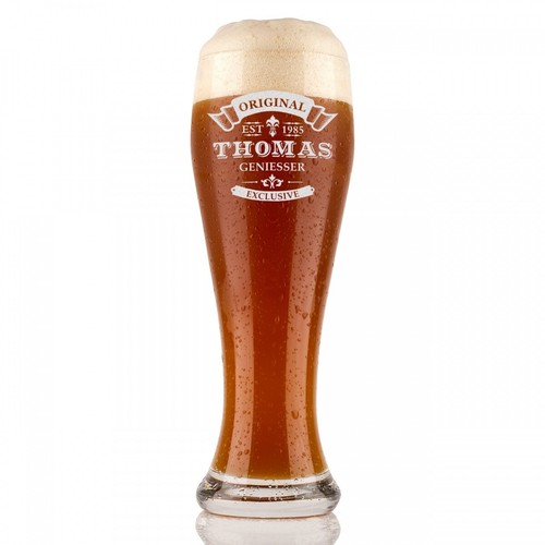 Bicchiere birra frumento - bicchiere, di
