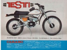 advertising Pubblicità-MOTO MALAGUTI  CAVALCONE CROSS 50 '76 MOTOITALIANE EPOCA