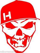 Teschio Skull Stikers-Adesivo Prespaziato decorazioni stampe auto moto casa