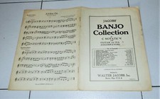 Spartiti JACOBS' BANJO COLLECTION VOL 4 C Notation Walter Jacobs 1921 sheet