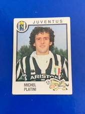 CALCIATORI PANINI 1982-83 FIGURINA PLATINI JUVENTUS N°161 NEW OTTIMA