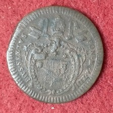 PIO VI 2 DUE BAIOCCHI ANNO