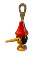 ❤️ Apribottiglie Cavatappi PINOCCHIO Collodi Vintage Anni 60/70 Design