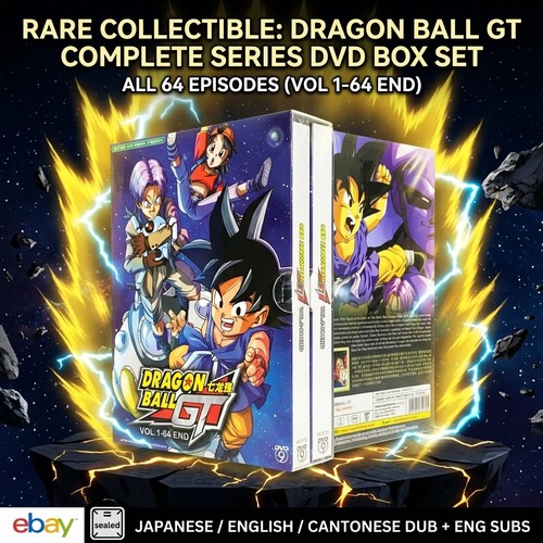 Anime dvd dragon ball - dragon, gt