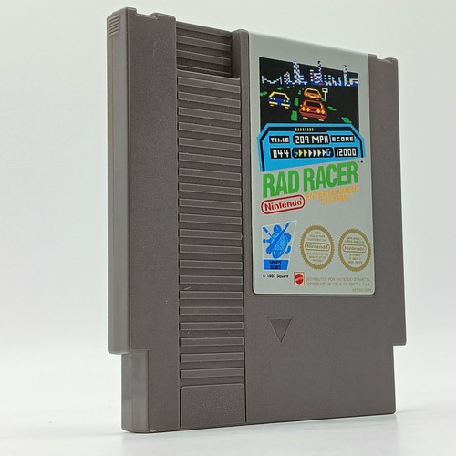 Rad racer nes cartuccia - rad,