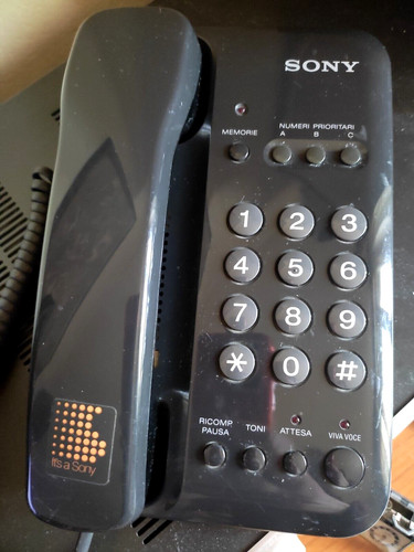 Vintage telefono fisso - a, tasti