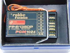 Futaba FP-R138DP 8 canali Pcm 1024 ricevitore 8ch 35mhz modellino aereo nuovo