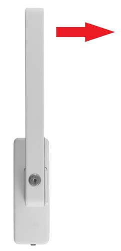 Maniglia girevole per - gu, porta