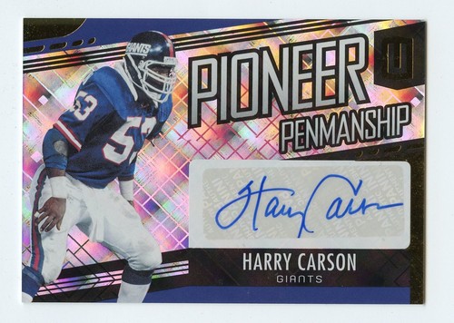 I854 harry carson auto 2019 - carson,