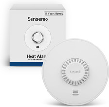 Allarme Termico Autonomo per 10 Anni, Rilevatore Di Calore per Case E Uffici, Ba