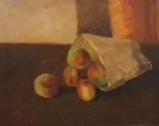 ATTILIO FERRERO, Olio su