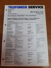 TELEFUNKEN SERVICE MANUAL