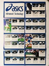 MAXI POSTER ASICS ADVANCED SCARPE CALCIO CALCETTO GUERIN SPORTIVO ORIGINALE