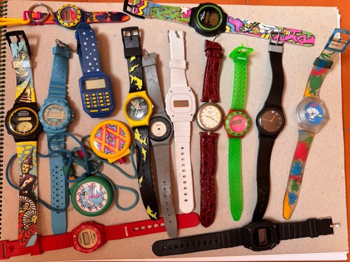 Collezione vintage orologi - collezione, con