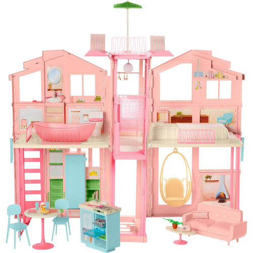 Barbie cuore mano casa - barbie, di