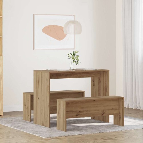 Set tavolo pranzo panche - tavolo, e