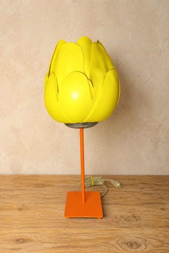 Lampada fiore artigianale - lampada,