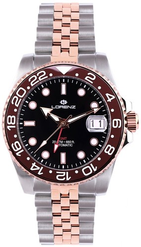 Lorenz gmt automatic - gmt, 030228ee