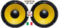 2 Pezzi (Coppia 800W) Woofer SubWoofer Cono Universale 38 Cm 15" Pollici 4 Ohm