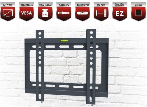 Supporto parete slim - tv, 24