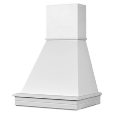 Cappa cucina STOCK 60 rustica laccata bianco candido mot. Faber CL60-LBBHC52   