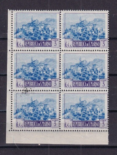San marino 1949 - san, varieta'