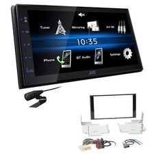 JVC Autoradio Touch Screen Bluetooth USB per Nissan Micra IV Facelift 
