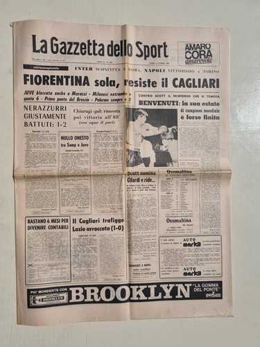 Gazzetta dello sport ottobre - 6,
