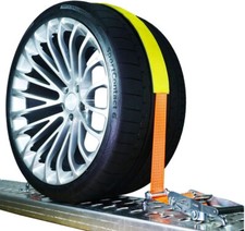 CINGHIA A CRICCHETTO PER BISARCA CARROATTREZZI GANCIO GIREVOLE 5 T 50 mm 3.20 m