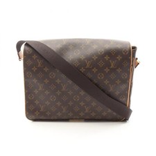 Borsa a tracolla Louis Vuitton Abbesses Messenger M45257 monogramma usata LV